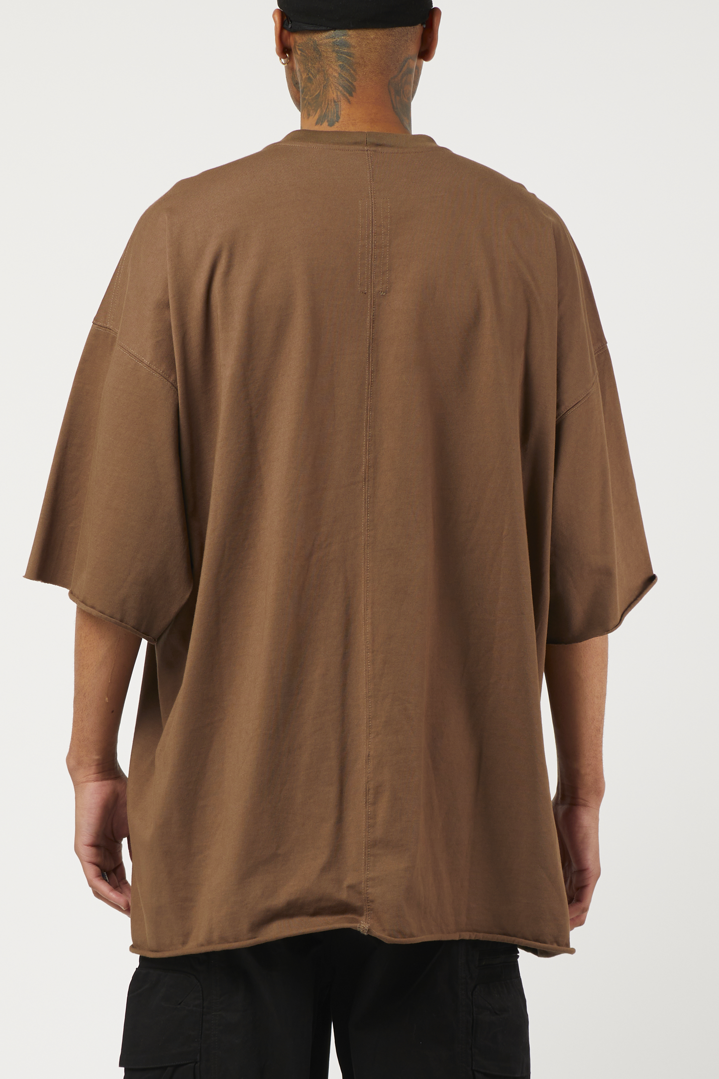T-SHIRT MARRON SUPER OVERSIZE