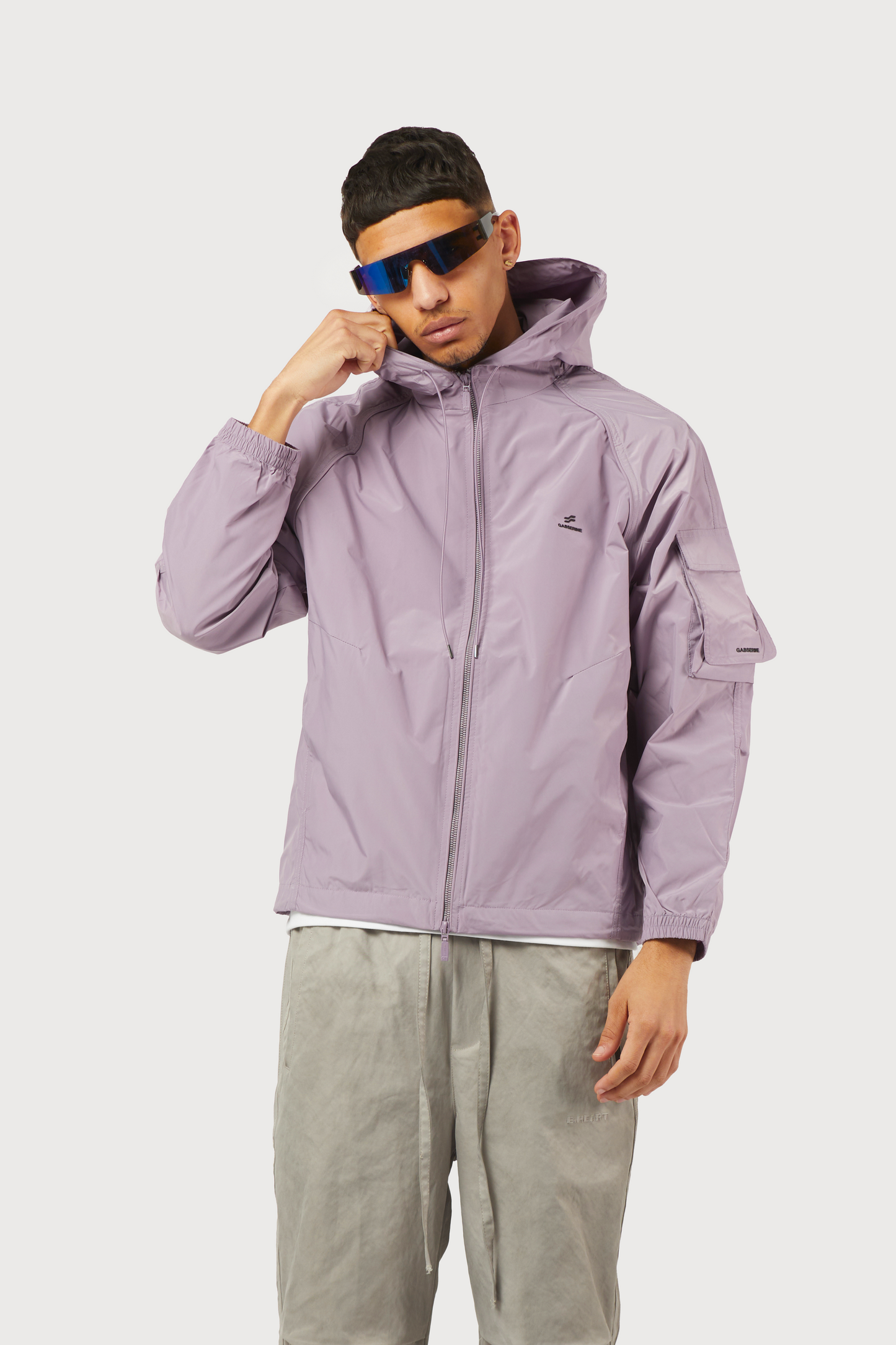VESTE RUNNING VIOLETTE