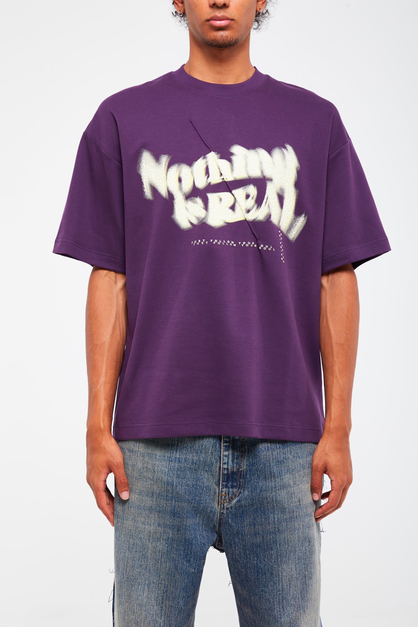 T-SHIRT OVERSIZE « RIEN DE RÉEL »