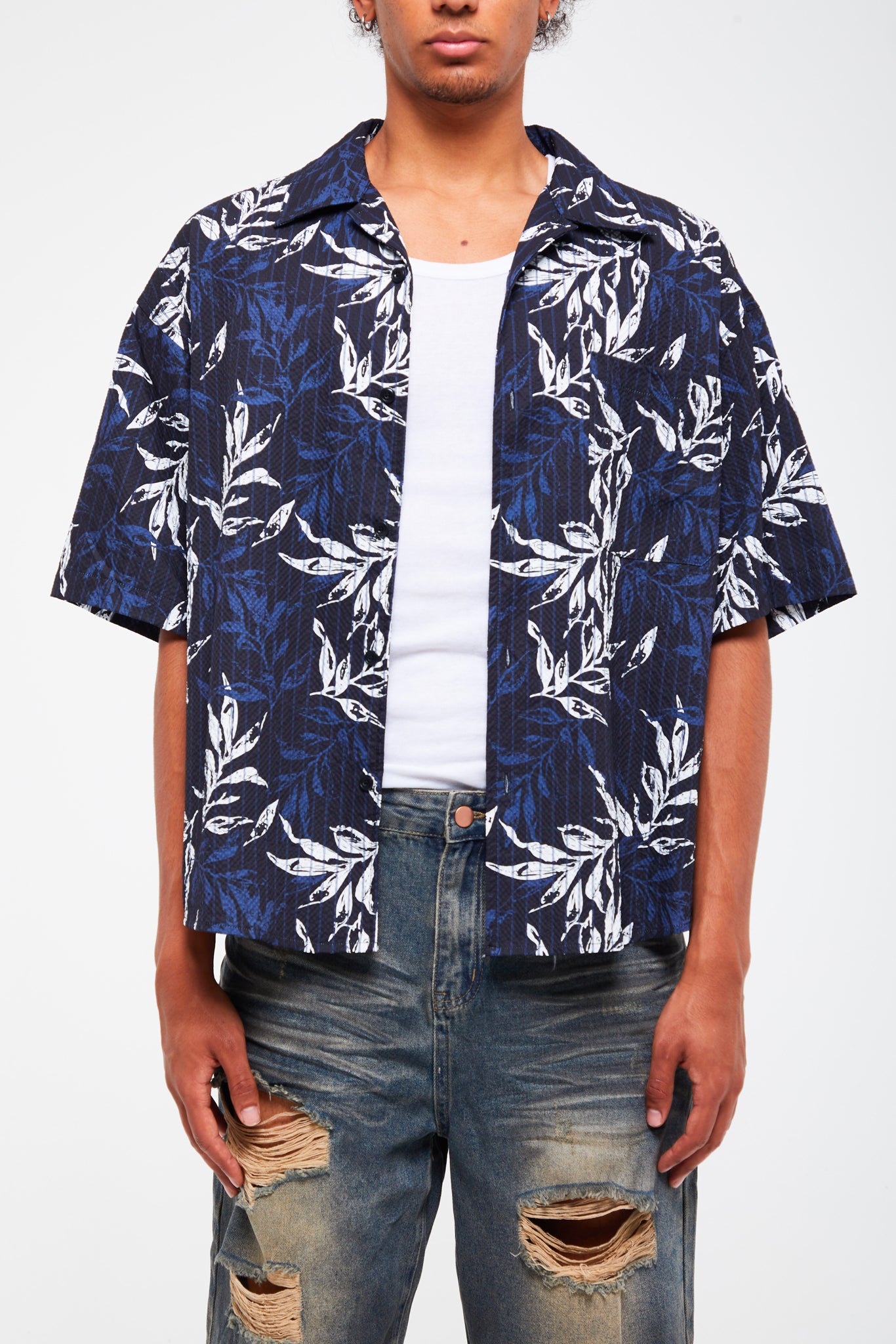 CHEMISE À MOTIF