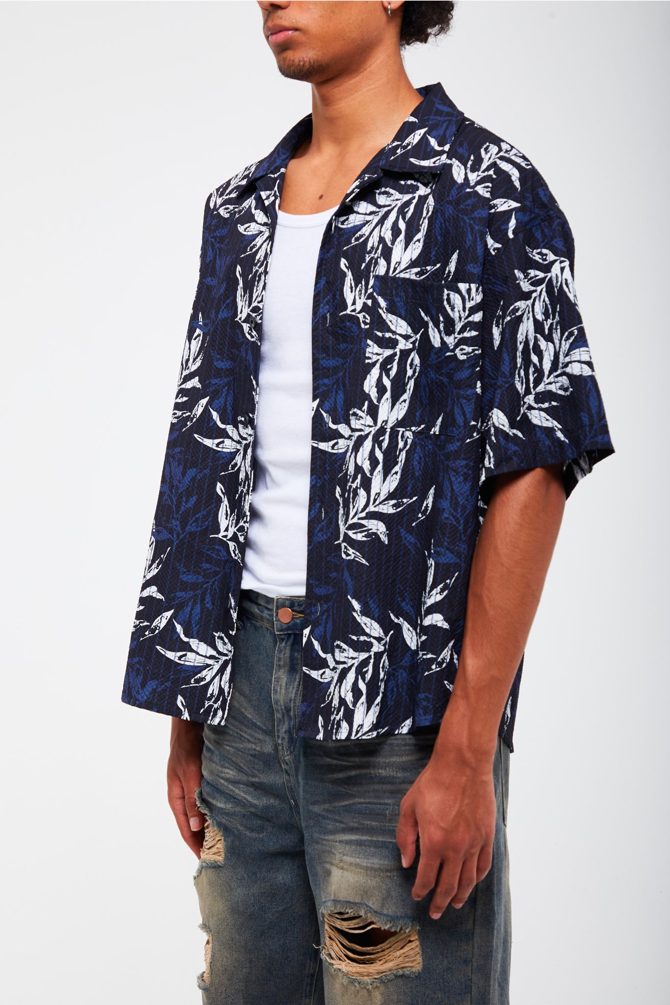 CHEMISE À MOTIF