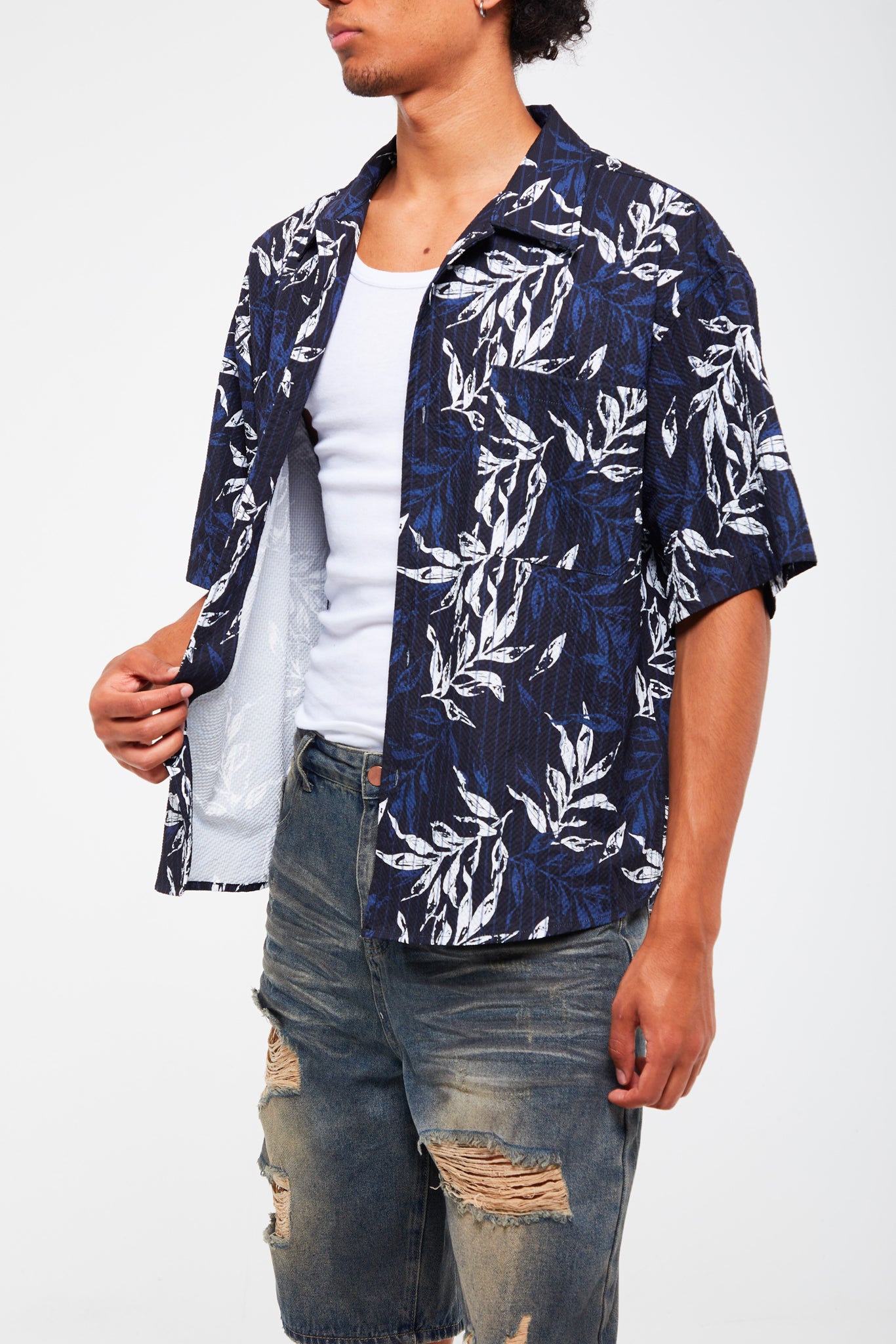 CHEMISE À MOTIF