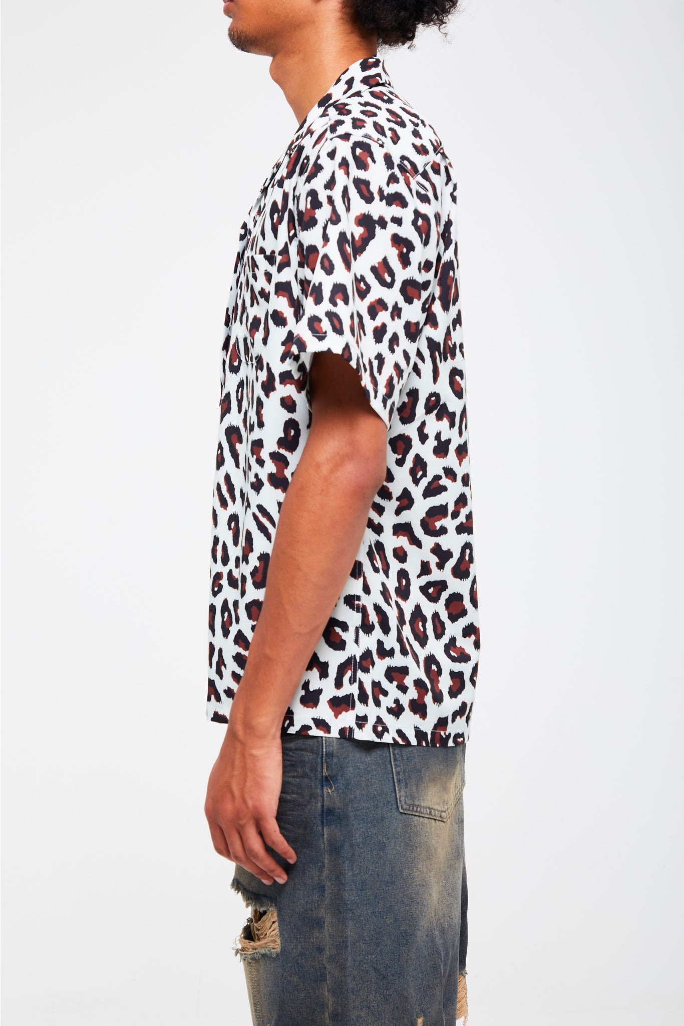 CHEMISE À MOTIF LÉOPARD