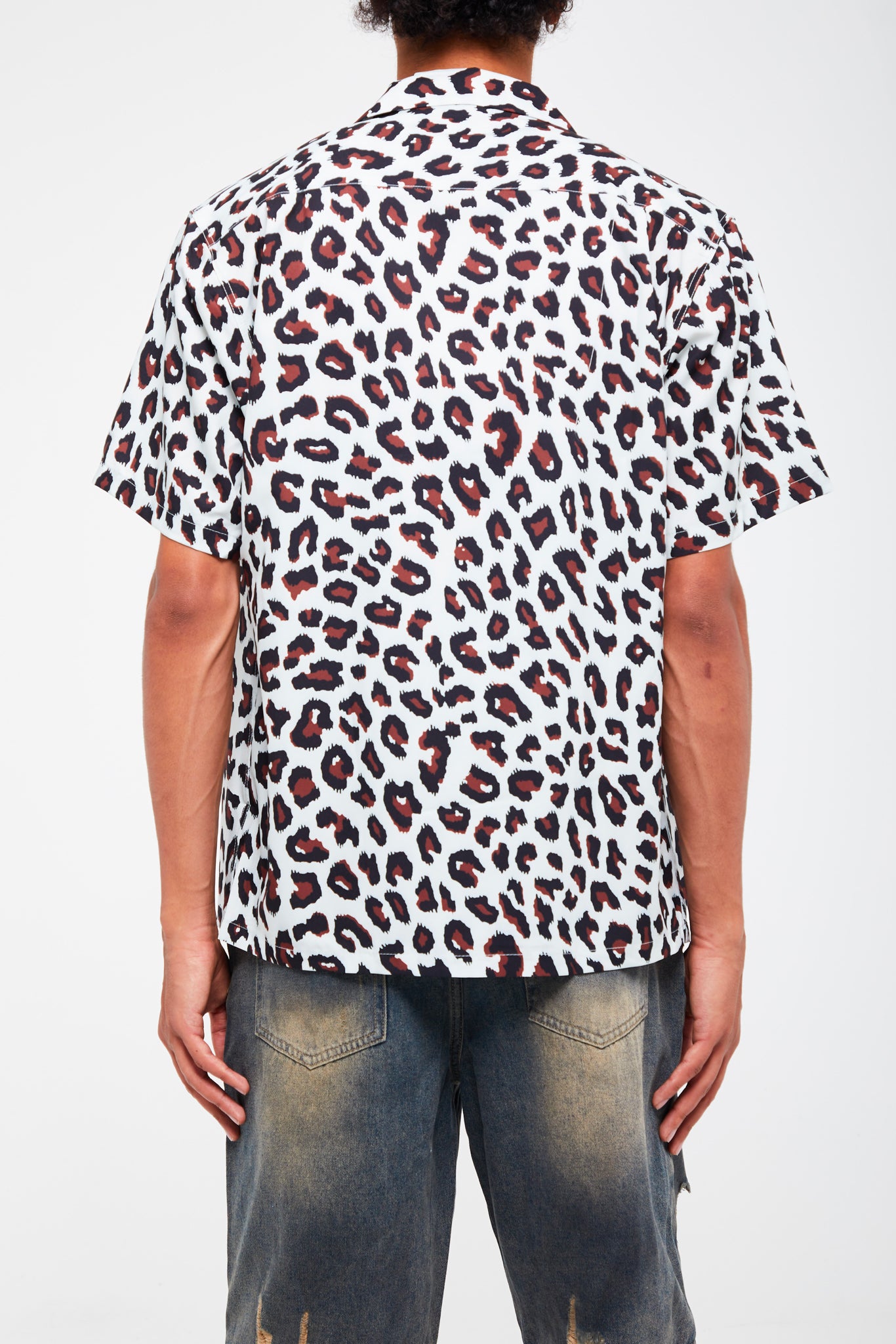 CHEMISE À MOTIF LÉOPARD