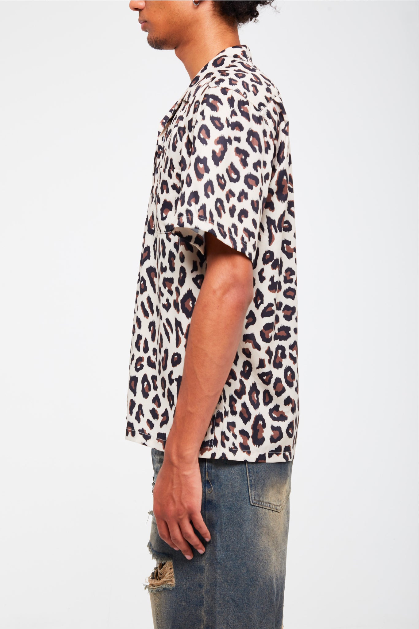 CHEMISE À MOTIF LÉOPARD