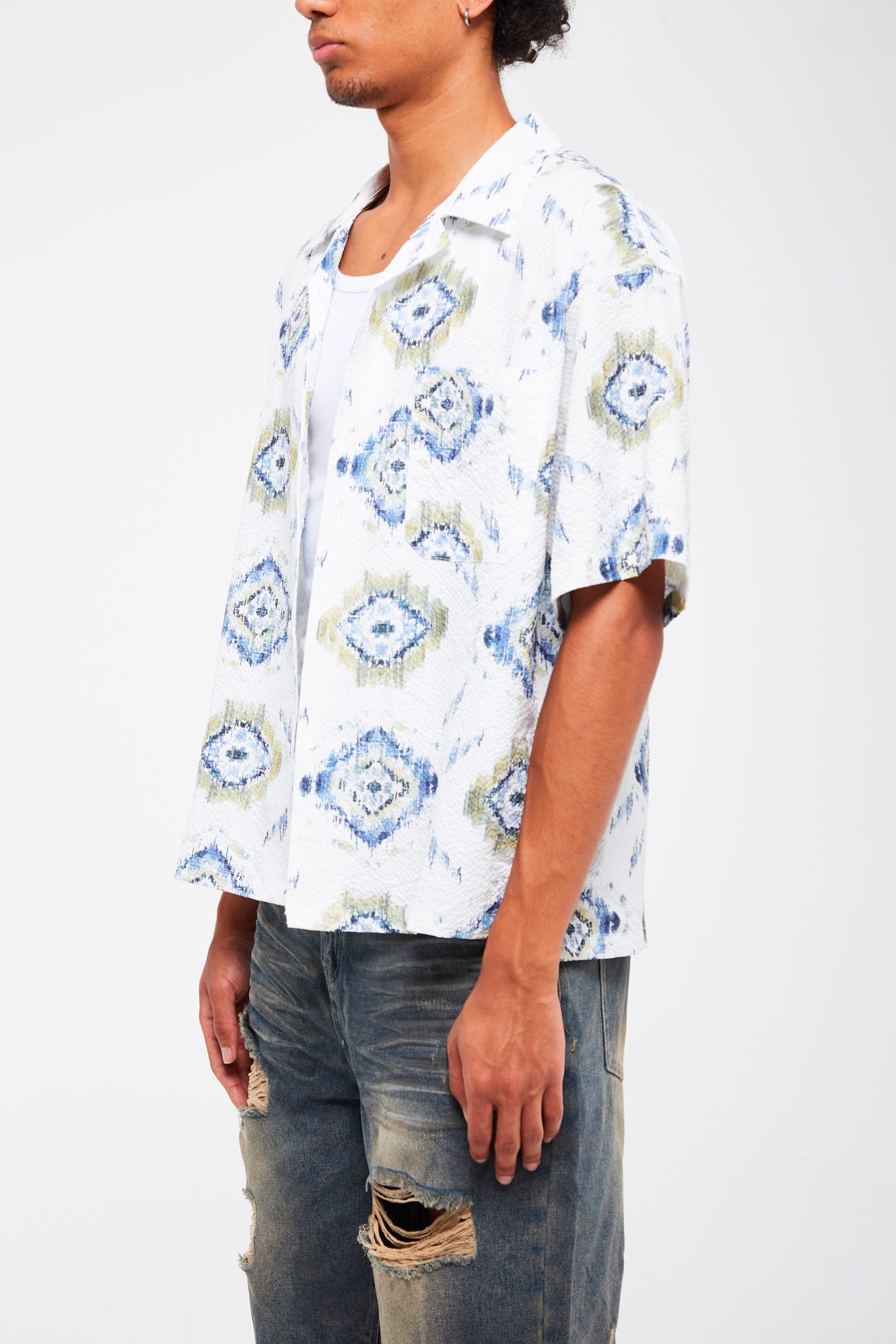 CHEMISE À MOTIF DIAMOND