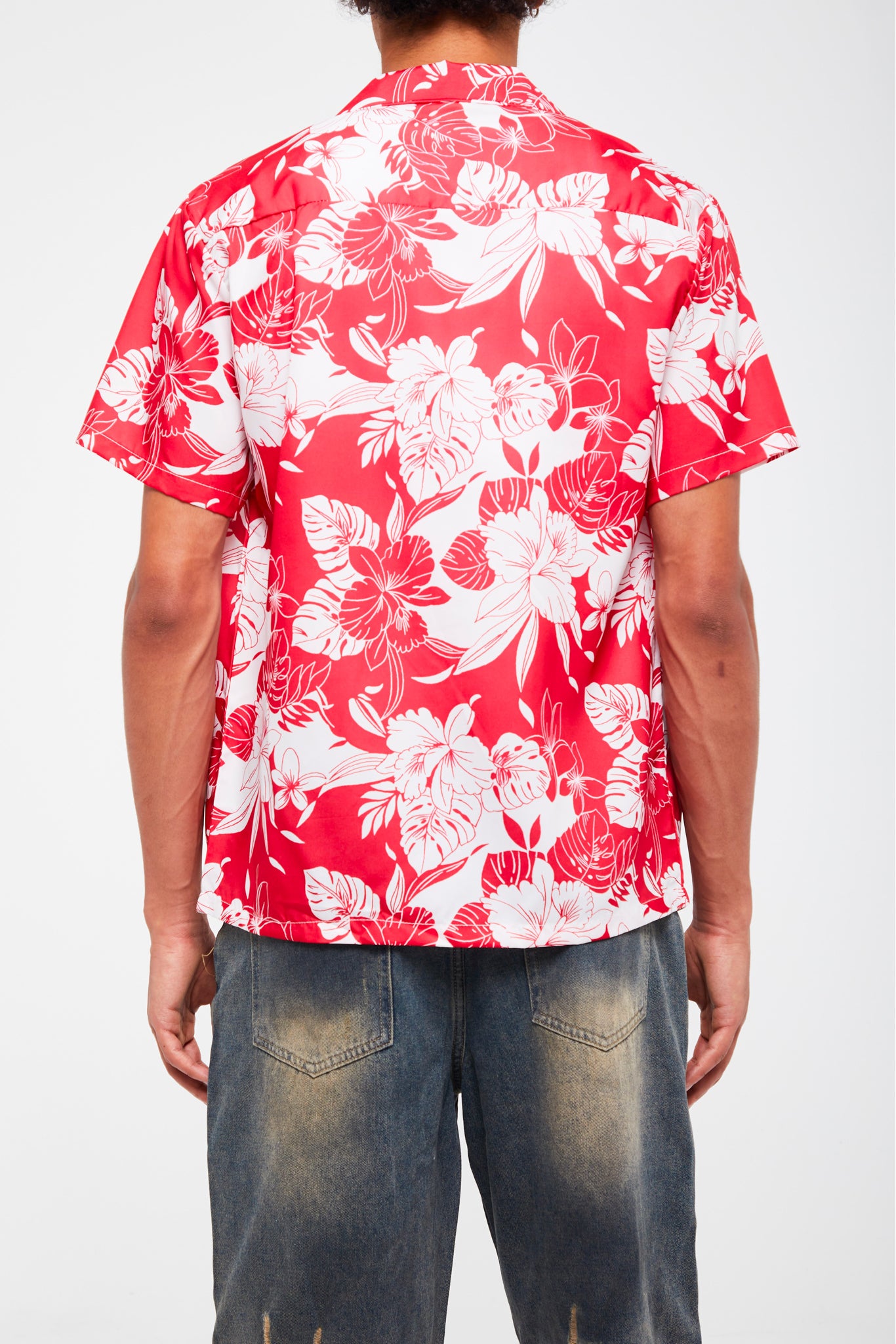CHEMISE À MOTIF HAWAÏEN