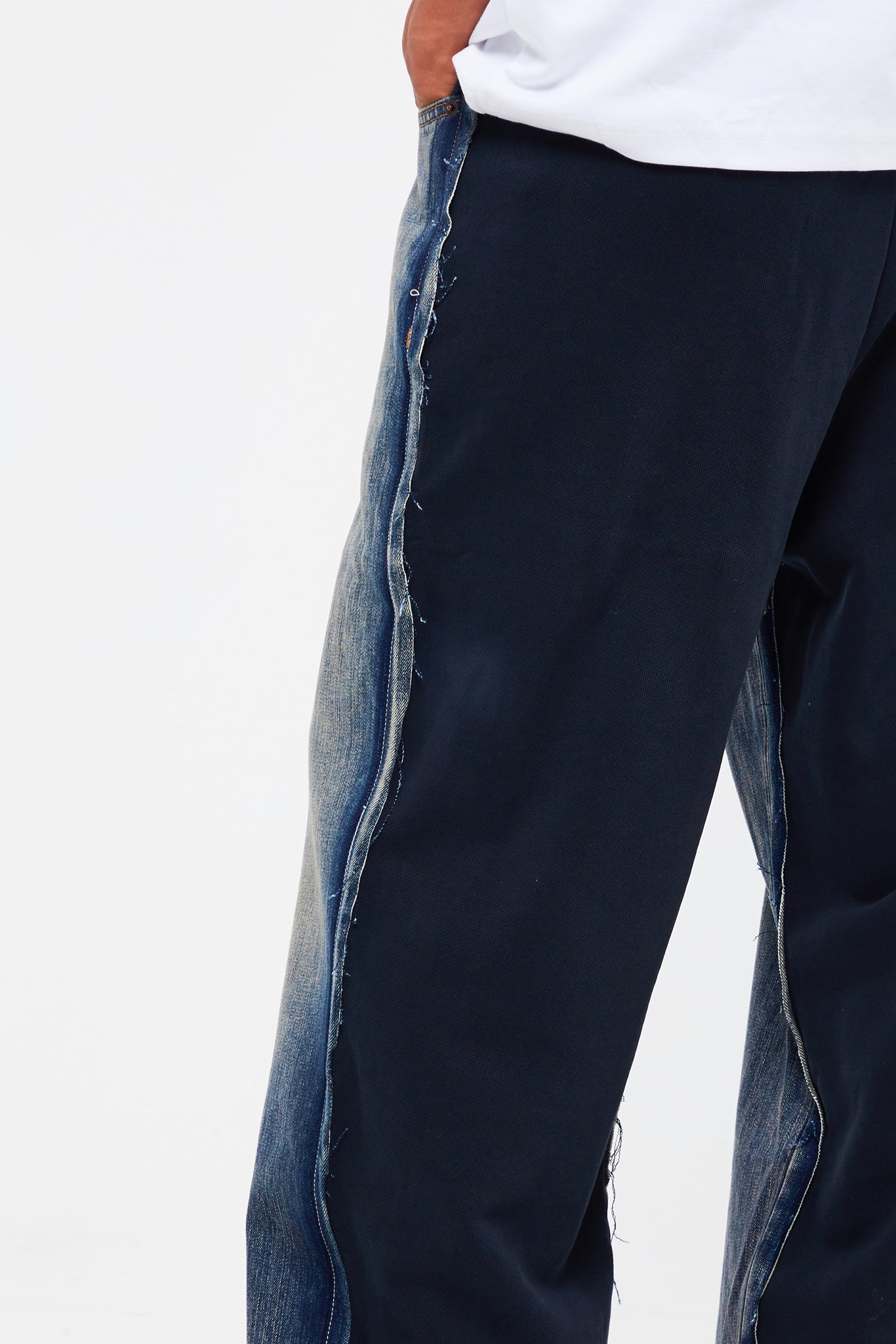 PANTALON DEMI-JEAN DÉLAVÉ