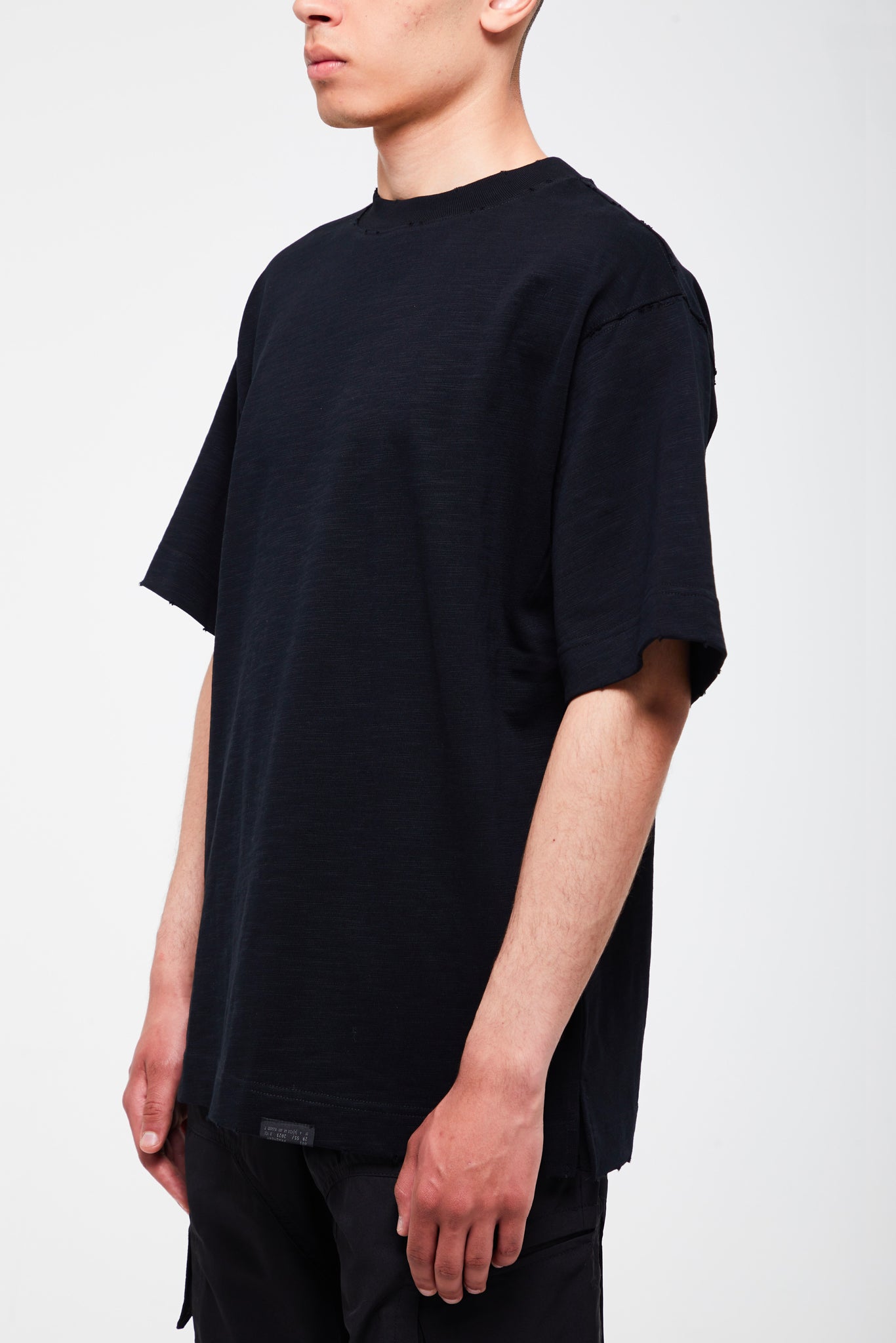 T-SHIRT OVERSIZE À DÉTAILS DÉCHIRÉS