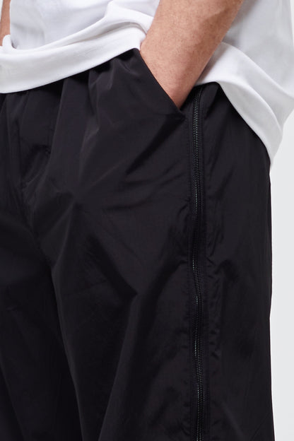 PANTALON PARACHUTE ZIPPÉ NOIR