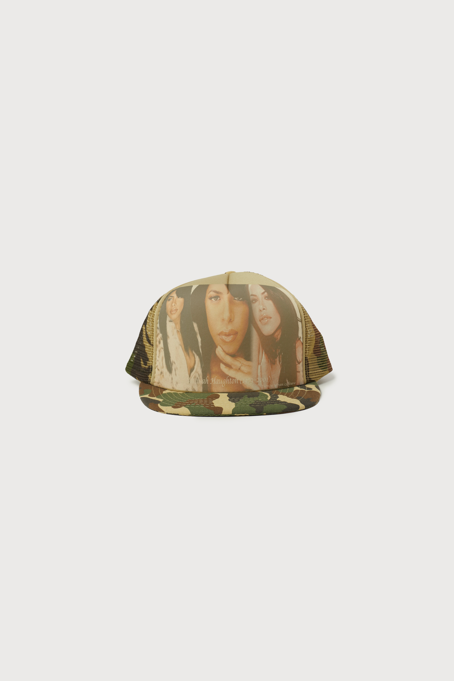 CASQUETTE CAMO BEIGE AALIYAH
