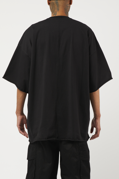 T-SHIRT NOIR SUPER OVERSIZE