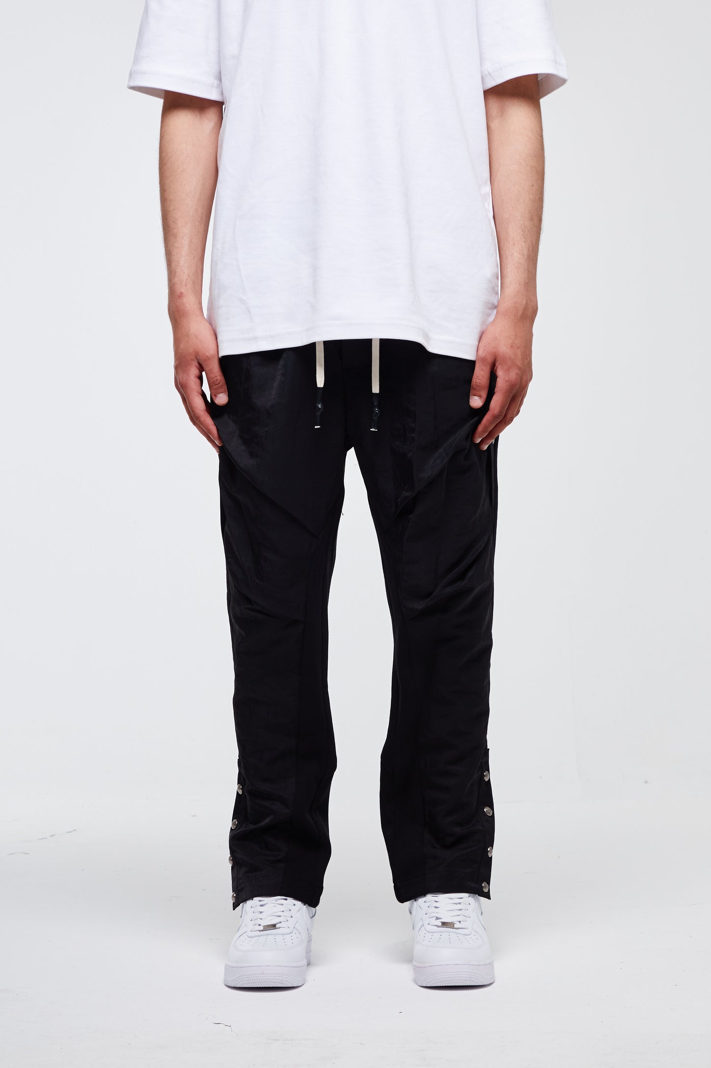 PANTALON TECHNIQUE BI-MATIÈRES NOIR