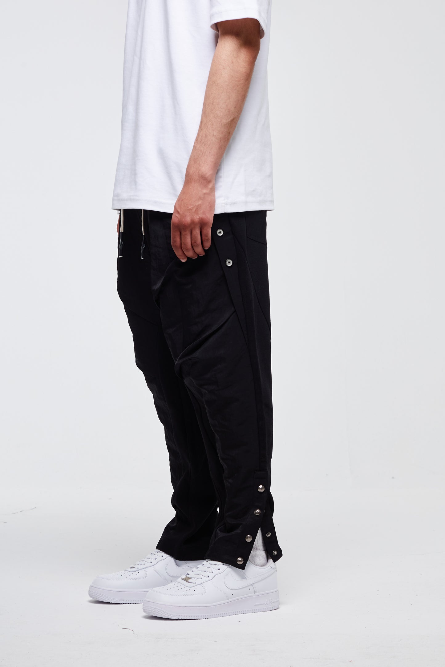 PANTALON TECHNIQUE BI-MATIÈRES NOIR