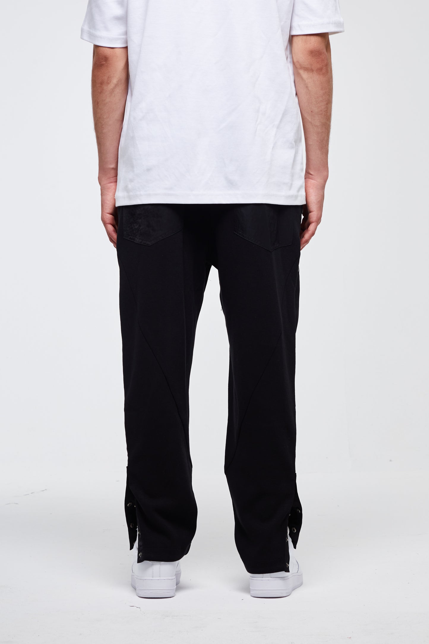PANTALON TECHNIQUE BI-MATIÈRES NOIR
