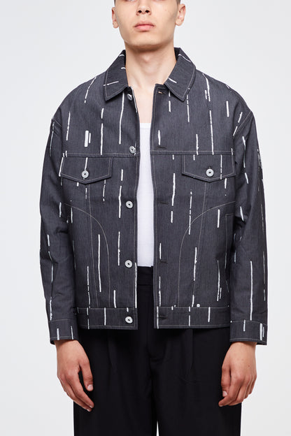 RIPPED DENIM JACKET