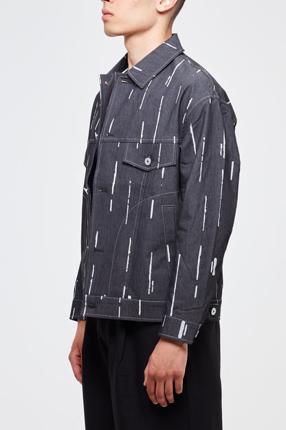 RIPPED DENIM JACKET