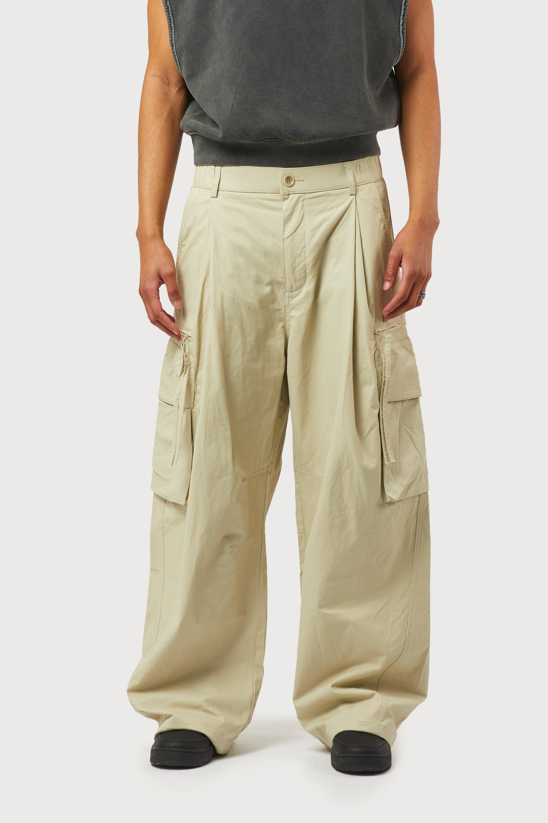 TW CARGO PANTS ベージュ BEN DAVIS（ベンデイビス）】THESE DAYS TECH CARGO PANTS
