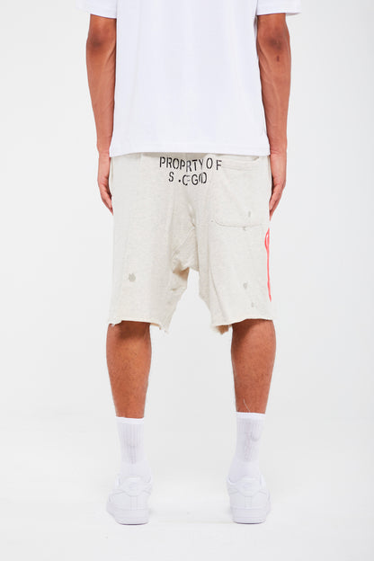 SWEATSHORT "COEUR"