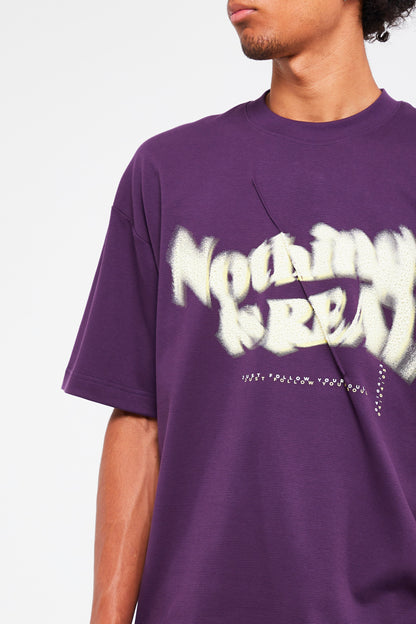 T-SHIRT OVERSIZE « RIEN DE RÉEL »