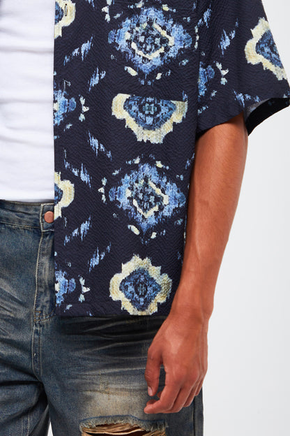DIAMOND PATTERN SHIRT