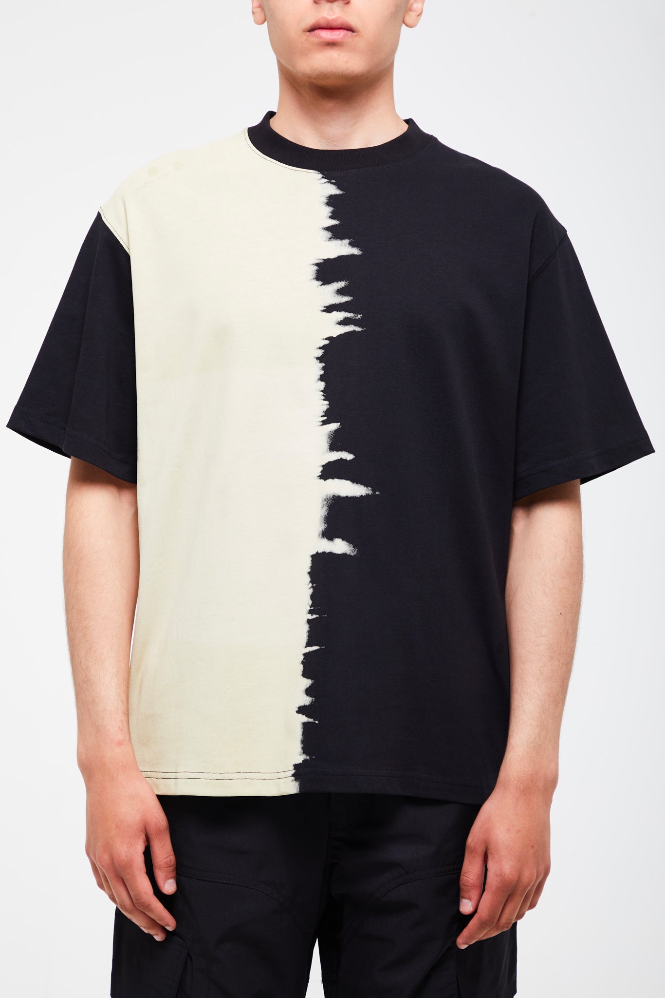 T-SHIRT OVERSIZE BICOLORE