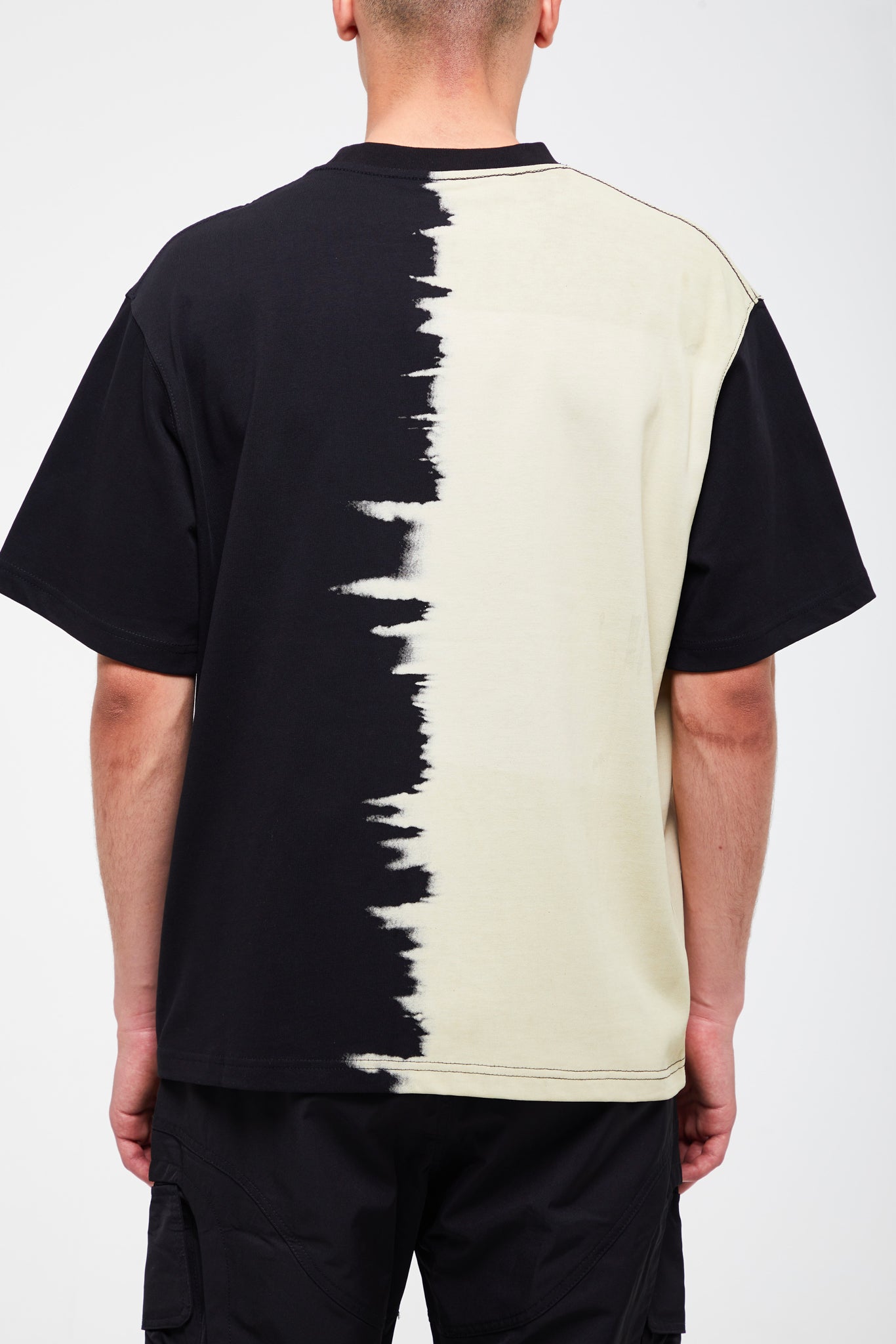 T-SHIRT OVERSIZE BICOLORE