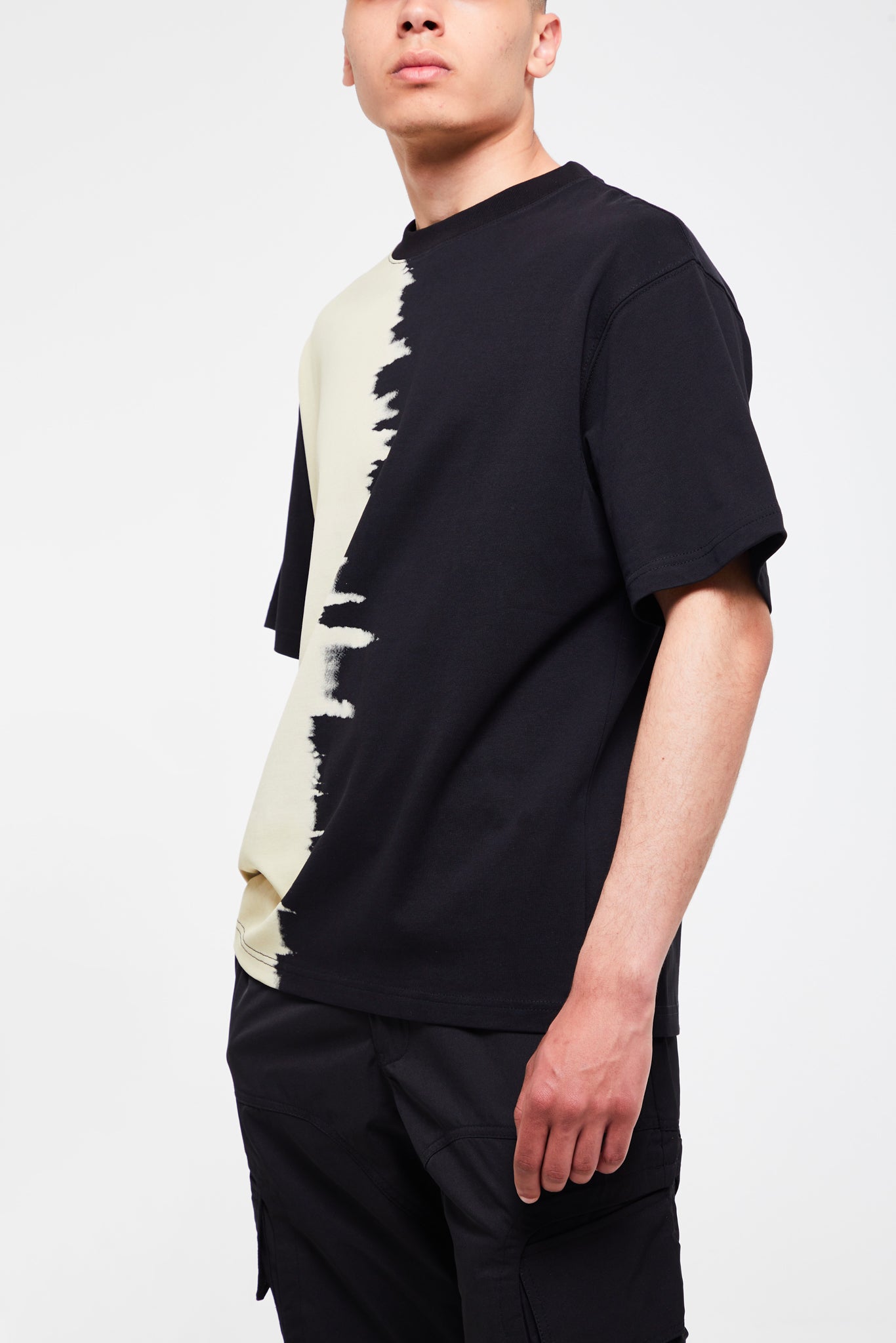 T-SHIRT OVERSIZE BICOLORE
