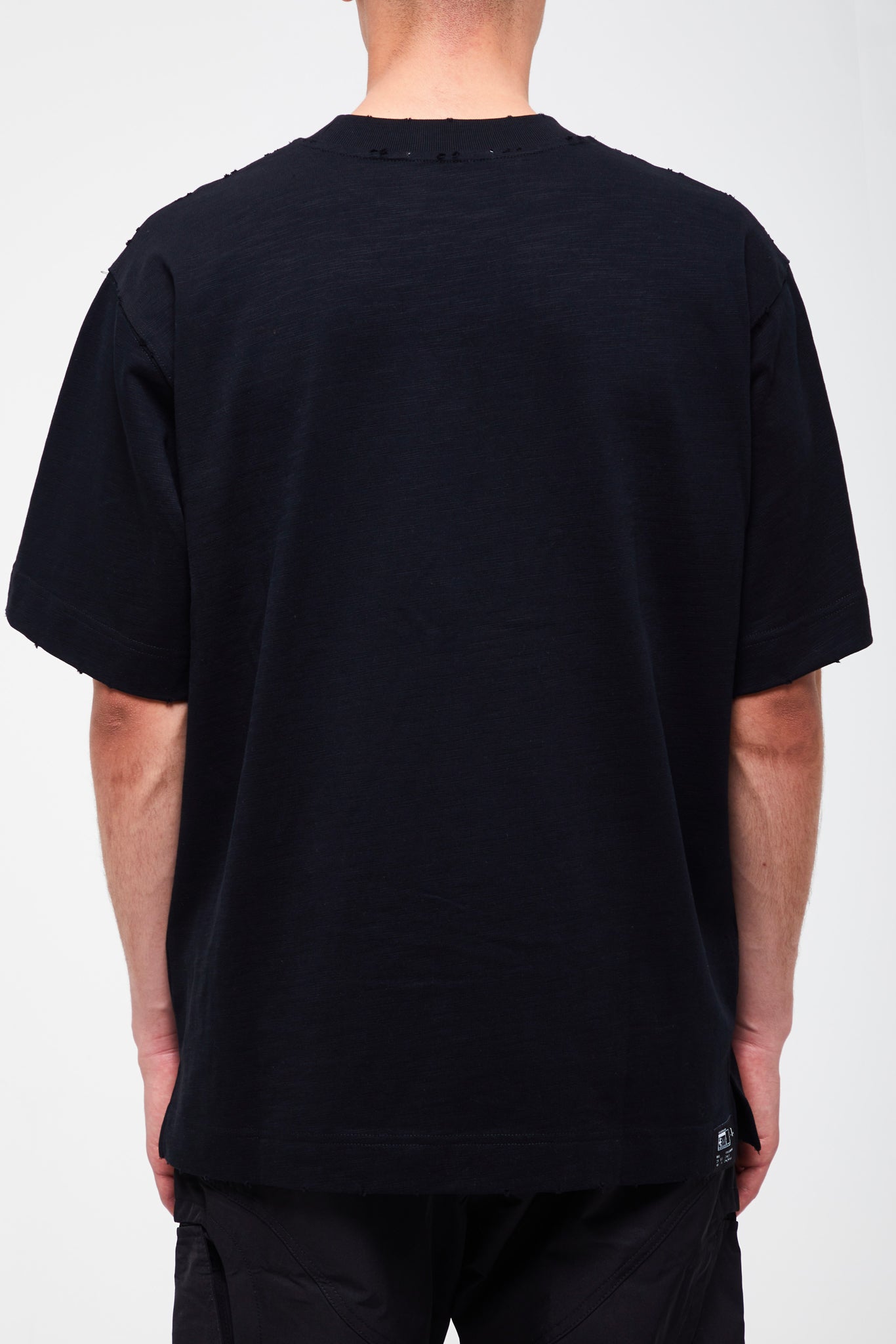 T-SHIRT OVERSIZE À DÉTAILS DÉCHIRÉS