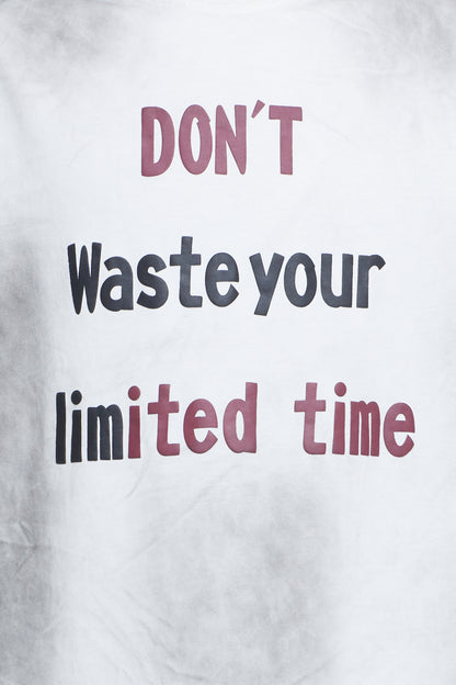 T-SHIRT OVERSIZE « DURÉE LIMITÉE »