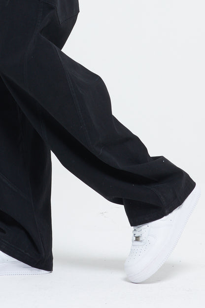 WASHED BAGGY DENIM