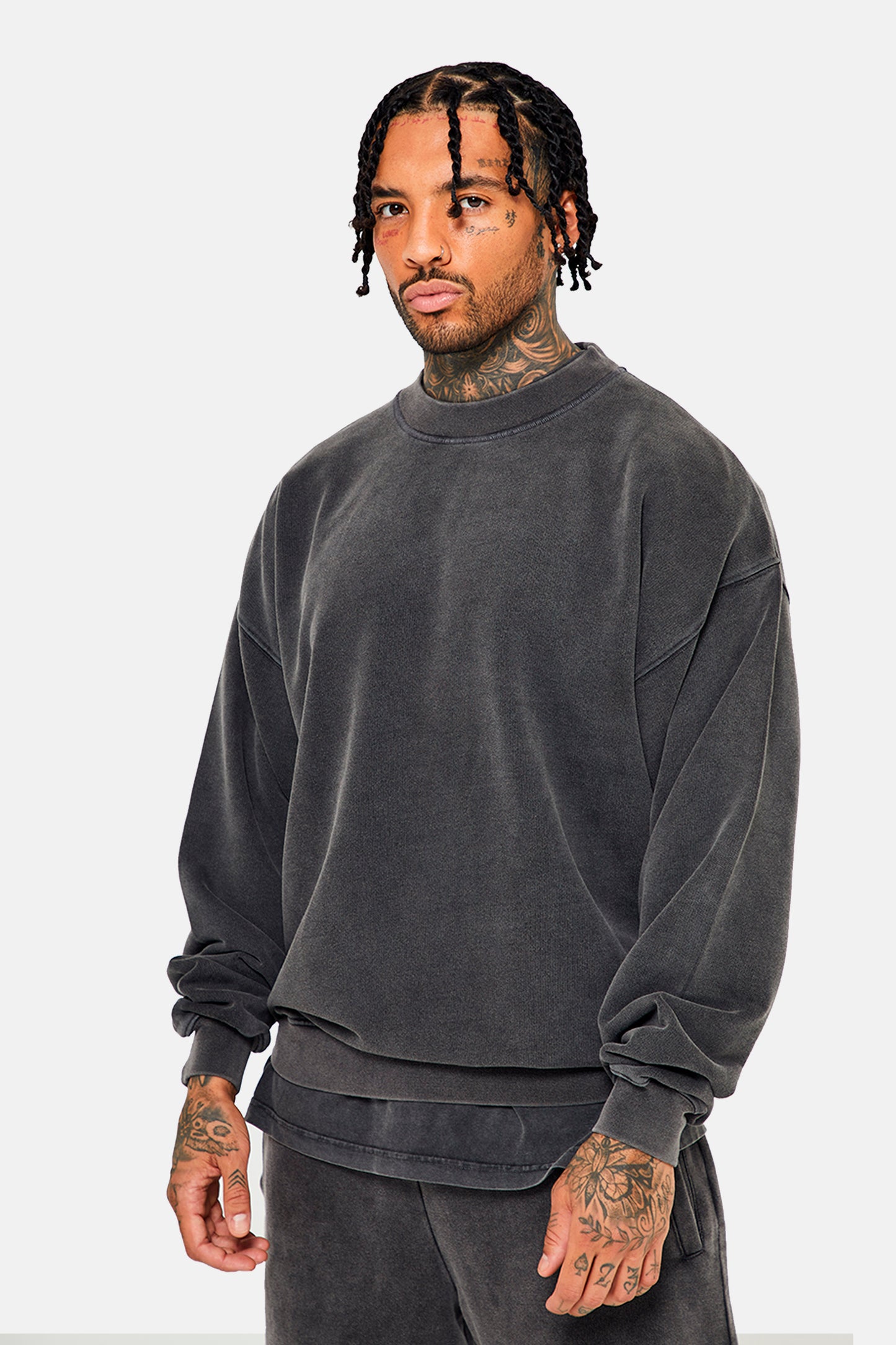 COL ROND OVERSIZE UNISEXE