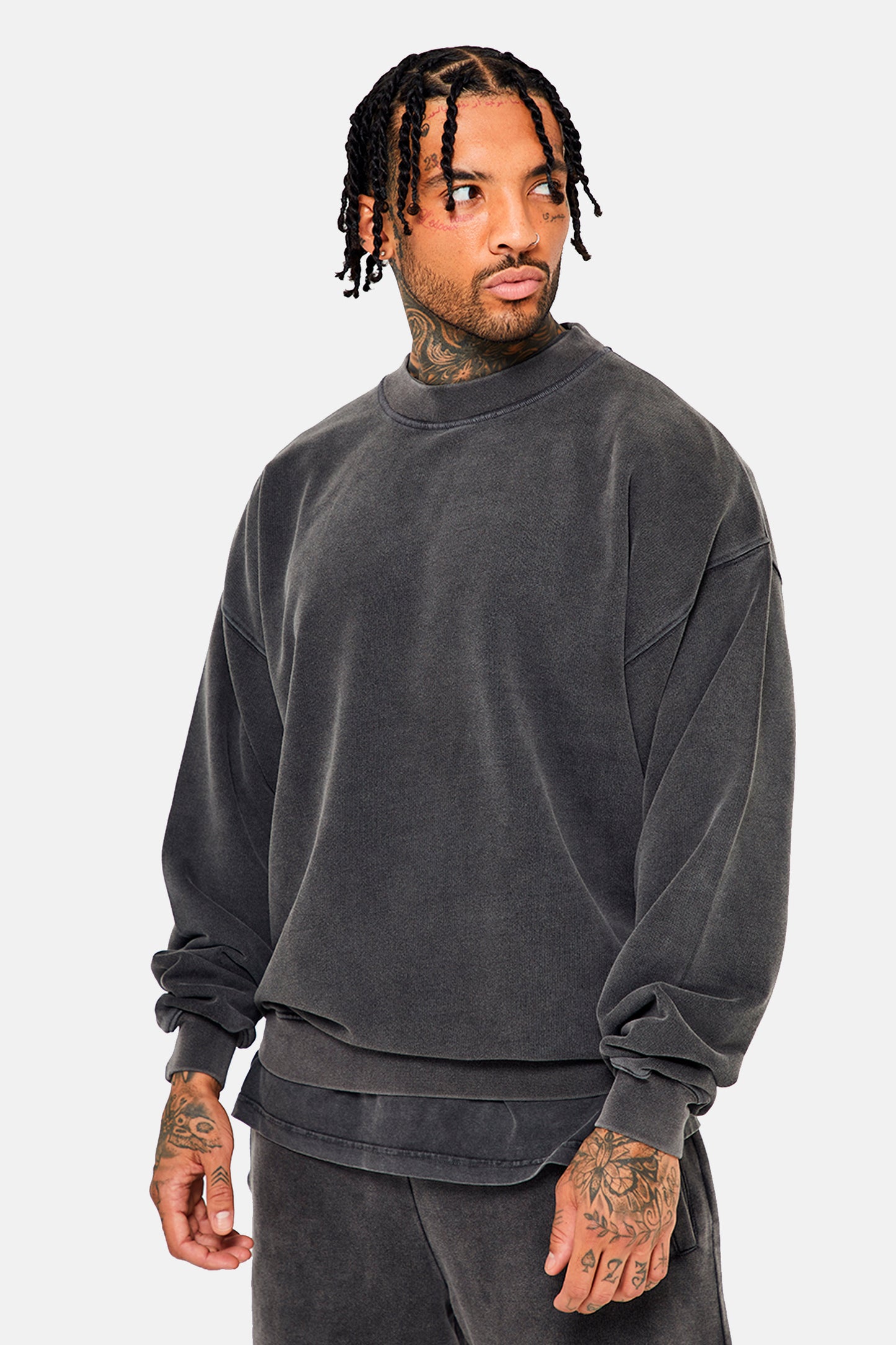 COL ROND OVERSIZE UNISEXE