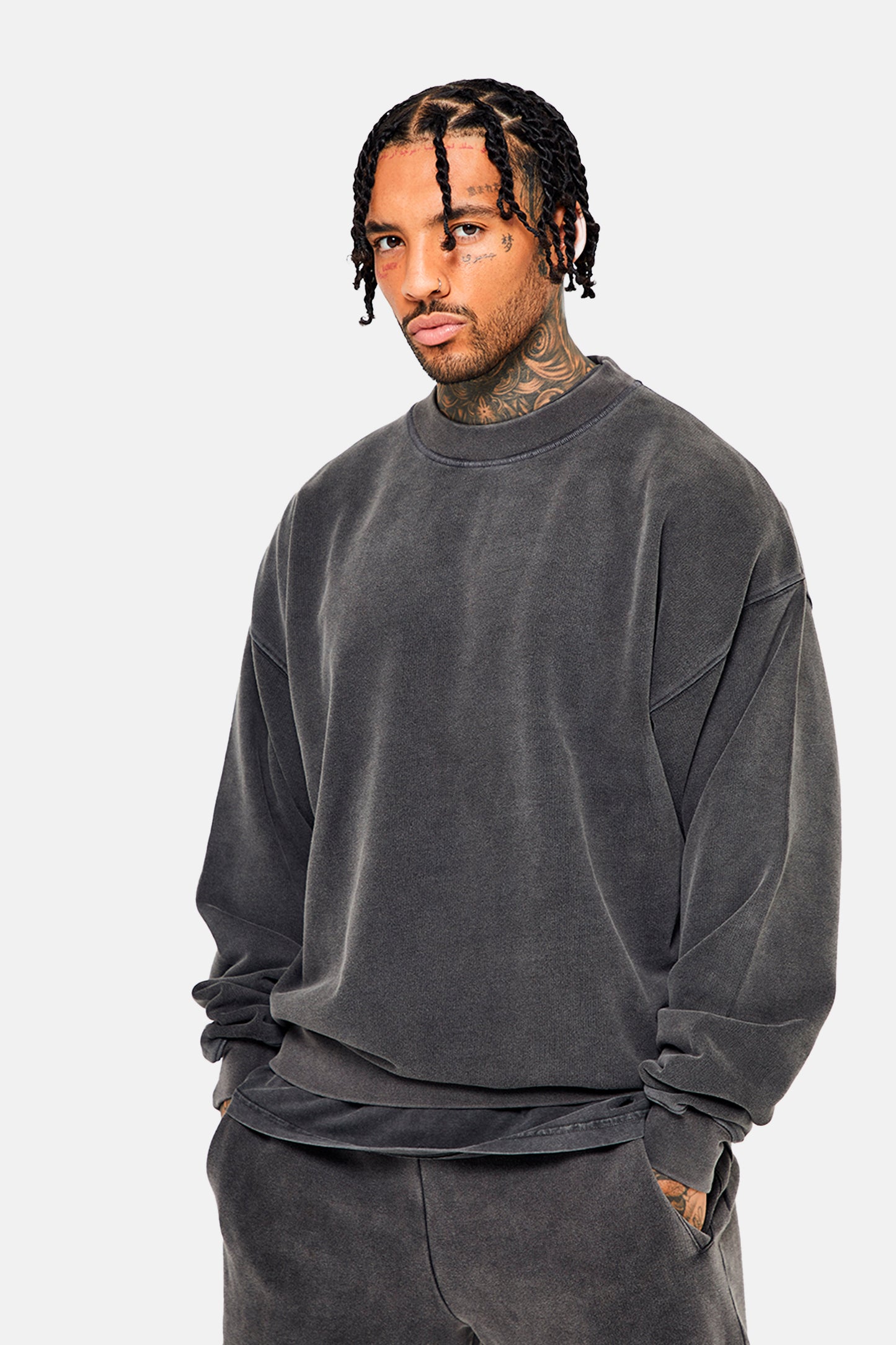 COL ROND OVERSIZE UNISEXE
